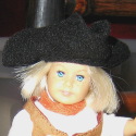 Mini Kit in a felt pirate hat